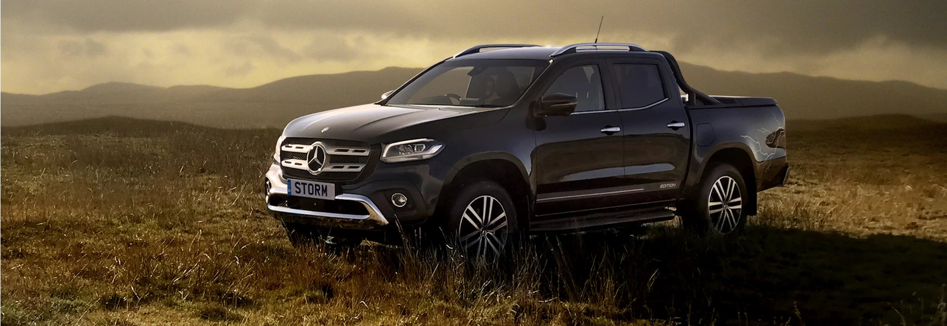 Mercedes reveals X-Class Storm Edition for Black Friday